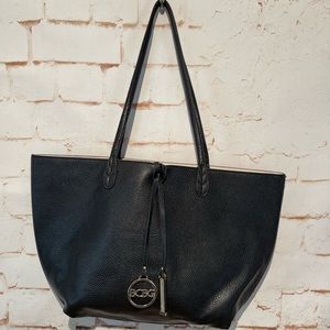 BCBG Pebbled Leather Tote
